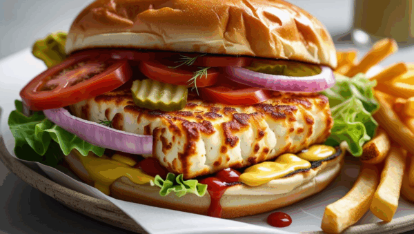 Halloumi Burgare